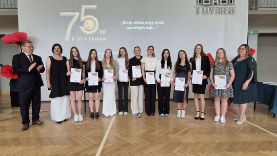 Zakończenie roku szkolnego 2024/25 w II Liceum Ogólnokształcącym w Chełmie [GALERIA ZDJĘĆ]