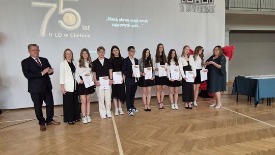 Zakończenie roku szkolnego 2024/25 w II Liceum Ogólnokształcącym w Chełmie [GALERIA ZDJĘĆ]