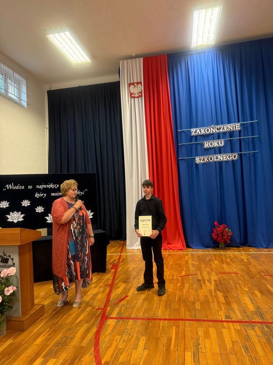Zakończenie roku szkolnego 2024/2025 w Zespole Szkół Nr 1 im. Tadeusza Kościuszki w Krasnymstawie [GALERIA ZDJĘĆ]