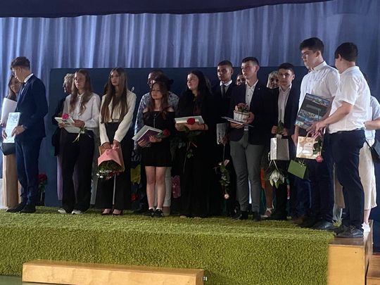 Zakończenie roku szkolnego 2024/25 w Zespole Szkół w Siedliszczu [GALERIA ZDJĘĆ]