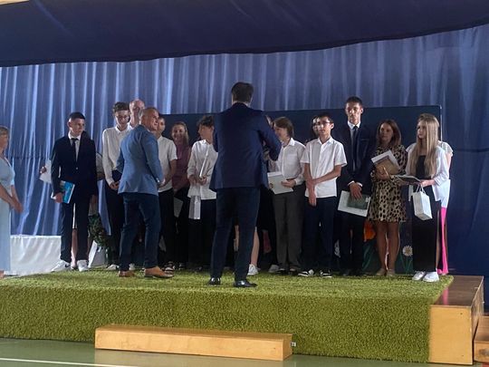 Zakończenie roku szkolnego 2024/25 w Zespole Szkół w Siedliszczu [GALERIA ZDJĘĆ]