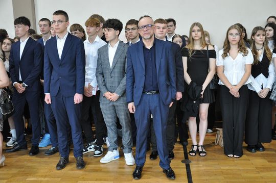 Zakończenie roku szkolnego 2024/25 w I Liceum Ogólnokształcącym w Chełmie [GALERIA ZDJĘĆ]