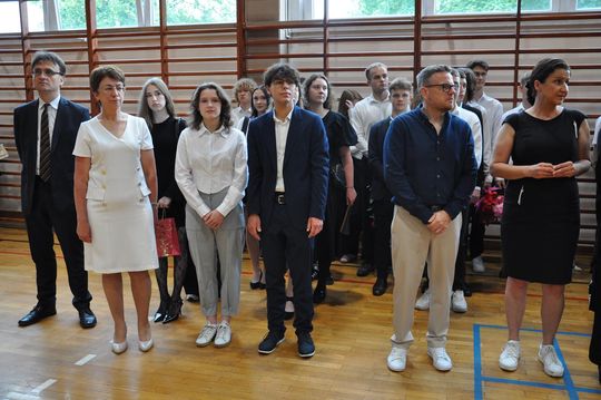 Zakończenie roku szkolnego 2024/25 w I Liceum Ogólnokształcącym w Chełmie [GALERIA ZDJĘĆ]