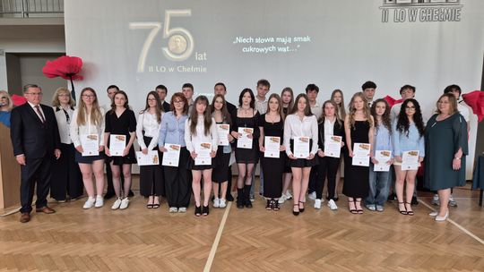 Zakończenie roku szkolnego 2025/25 w II Liceum Ogólnokształcącym w Chełmie [GALERIA ZDJĘĆ]
