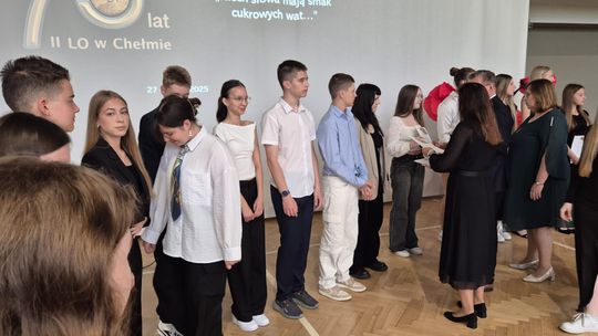 Zakończenie roku szkolnego 2024/25 w II Liceum Ogólnokształcącym w Chełmie [GALERIA ZDJĘĆ]