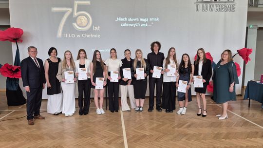Zakończenie roku szkolnego 2025/25 w II Liceum Ogólnokształcącym w Chełmie [GALERIA ZDJĘĆ]