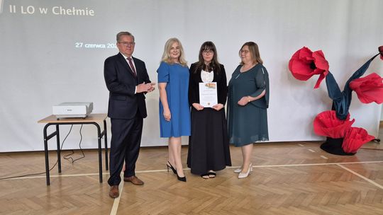 Zakończenie roku szkolnego 2024/25 w II Liceum Ogólnokształcącym w Chełmie [GALERIA ZDJĘĆ]