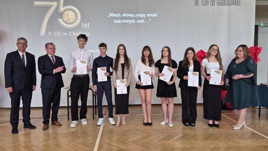 Zakończenie roku szkolnego 2024/25 w II Liceum Ogólnokształcącym w Chełmie [GALERIA ZDJĘĆ]