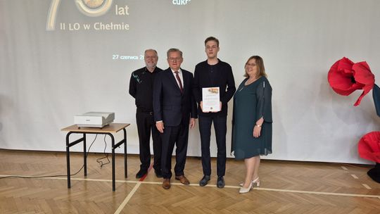 Zakończenie roku szkolnego 2024/25 w II Liceum Ogólnokształcącym w Chełmie [GALERIA ZDJĘĆ]