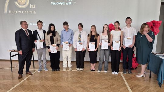 Zakończenie roku szkolnego 2024/25 w II Liceum Ogólnokształcącym w Chełmie [GALERIA ZDJĘĆ]