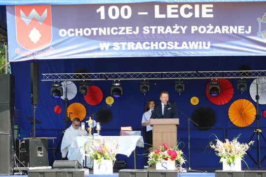 Gm. Kamień. Jubileusz 100–lecia OSP w Strachosławiu [GALERIA ZDJĘĆ]