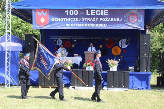 Gm. Kamień. Jubileusz 100–lecia OSP w Strachosławiu [GALERIA ZDJĘĆ]