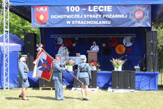 Gm. Kamień. Jubileusz 100–lecia OSP w Strachosławiu [GALERIA ZDJĘĆ]