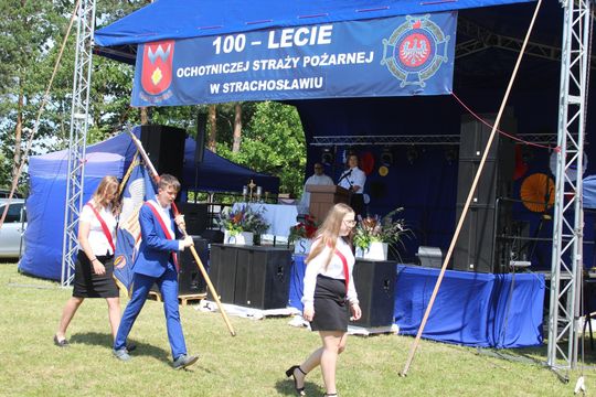 Gm. Kamień. Jubileusz 100–lecia OSP w Strachosławiu [GALERIA ZDJĘĆ]