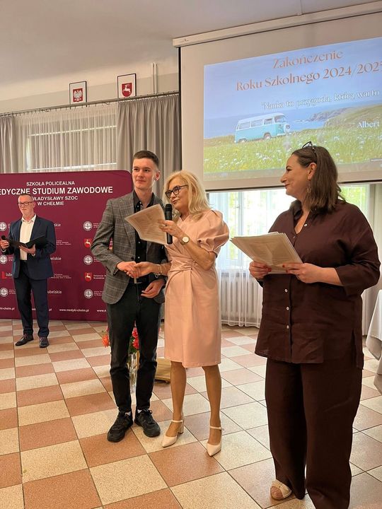 Zakończenie roku szkolnego 2024/25 w Medycznym Studium Zawodowym w Chełmie [GALERIA ZDJĘĆ]