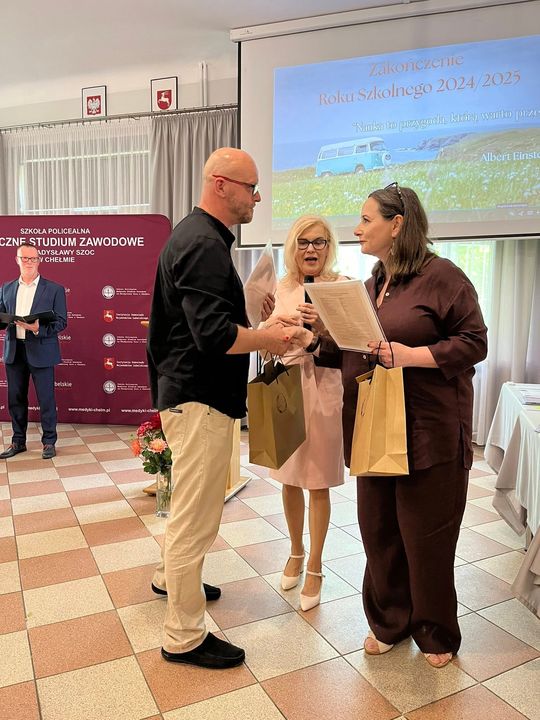 Zakończenie roku szkolnego 2024/25 w Medycznym Studium Zawodowym w Chełmie [GALERIA ZDJĘĆ]