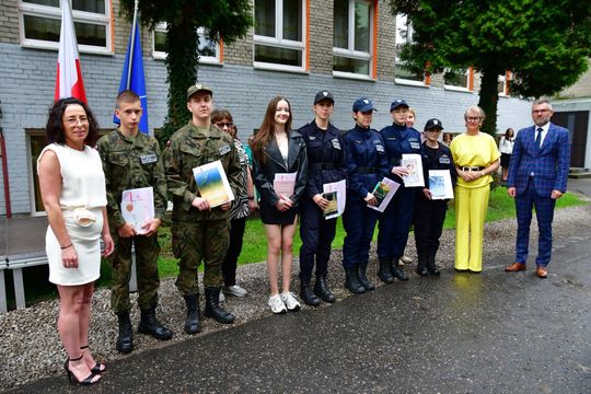 Uroczyste zakończenie roku szkolnego 2024/25 w ZSEiM w Chełmie [GALERIA ZDJĘĆ]