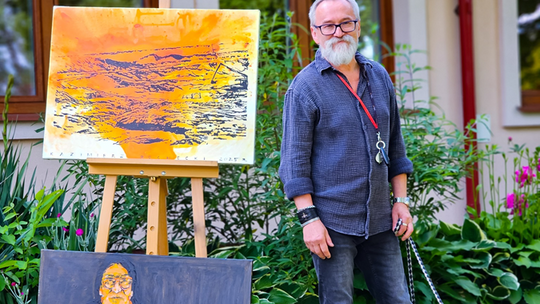 Wernisaż prac poplenerowych „Żółte w zielonym – rzecz o Lubelskim Bursztynie” [GALERIA ZDJĘĆ]