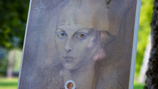 Wernisaż prac poplenerowych „Żółte w zielonym – rzecz o Lubelskim Bursztynie” [GALERIA ZDJĘĆ]