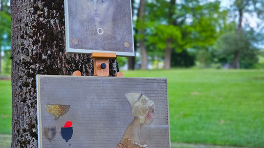 Wernisaż prac poplenerowych „Żółte w zielonym – rzecz o Lubelskim Bursztynie” [GALERIA ZDJĘĆ]