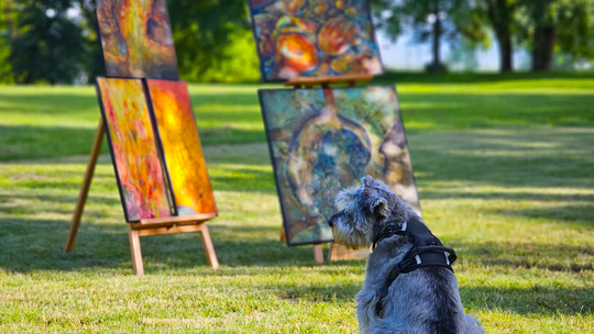 Wernisaż prac poplenerowych „Żółte w zielonym – rzecz o Lubelskim Bursztynie” [GALERIA ZDJĘĆ]
