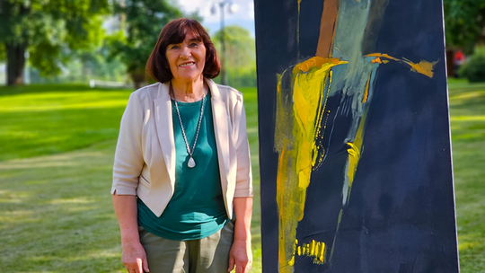 Wernisaż prac poplenerowych „Żółte w zielonym – rzecz o Lubelskim Bursztynie” [GALERIA ZDJĘĆ]