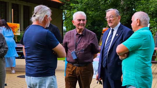 Wernisaż prac poplenerowych „Żółte w zielonym – rzecz o Lubelskim Bursztynie” [GALERIA ZDJĘĆ]