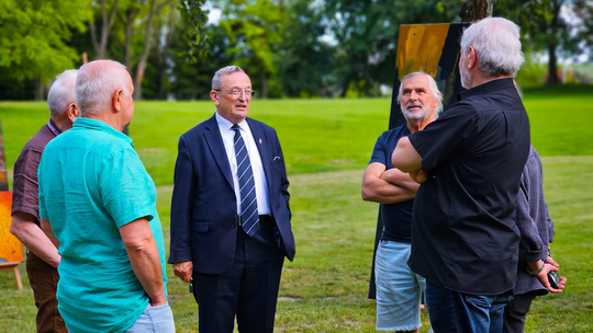 Wernisaż prac poplenerowych „Żółte w zielonym – rzecz o Lubelskim Bursztynie” [GALERIA ZDJĘĆ]