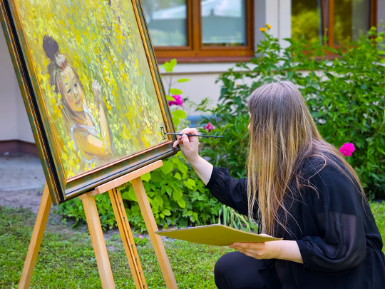 Wernisaż prac poplenerowych „Żółte w zielonym – rzecz o Lubelskim Bursztynie” [GALERIA ZDJĘĆ]