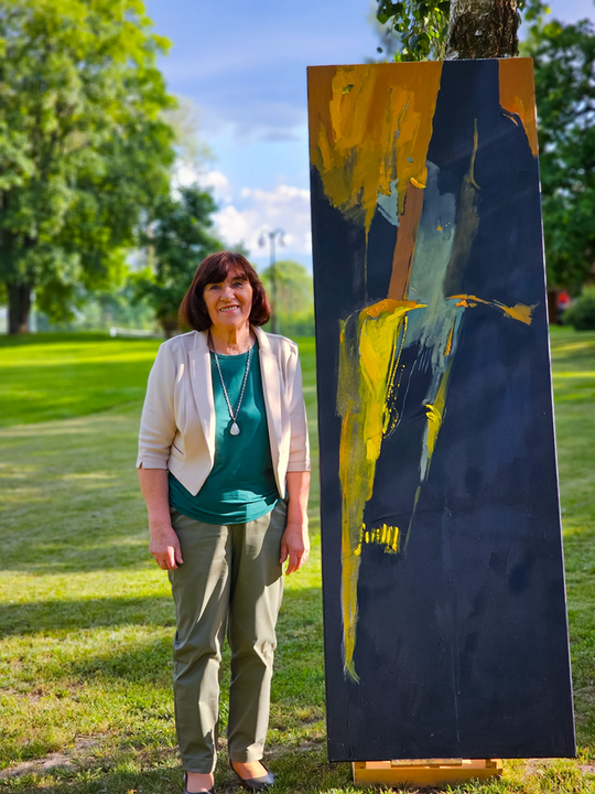 Wernisaż prac poplenerowych „Żółte w zielonym – rzecz o Lubelskim Bursztynie” [GALERIA ZDJĘĆ]