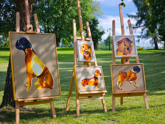 Wernisaż prac poplenerowych „Żółte w zielonym – rzecz o Lubelskim Bursztynie” [GALERIA ZDJĘĆ]