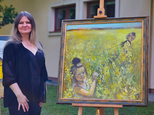 Wernisaż prac poplenerowych „Żółte w zielonym – rzecz o Lubelskim Bursztynie” [GALERIA ZDJĘĆ]