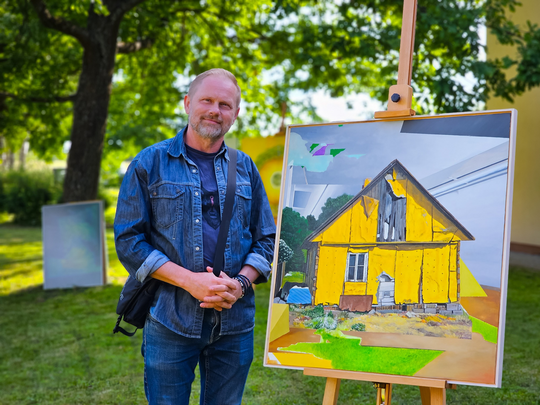 Wernisaż prac poplenerowych „Żółte w zielonym – rzecz o Lubelskim Bursztynie” [GALERIA ZDJĘĆ]