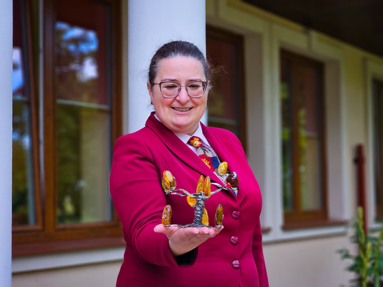 Wernisaż prac poplenerowych „Żółte w zielonym – rzecz o Lubelskim Bursztynie” [GALERIA ZDJĘĆ]