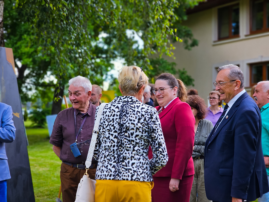 Wernisaż prac poplenerowych „Żółte w zielonym – rzecz o Lubelskim Bursztynie” [GALERIA ZDJĘĆ]