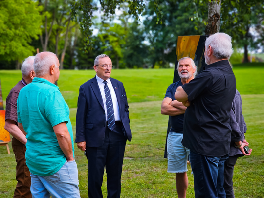 Wernisaż prac poplenerowych „Żółte w zielonym – rzecz o Lubelskim Bursztynie” [GALERIA ZDJĘĆ]