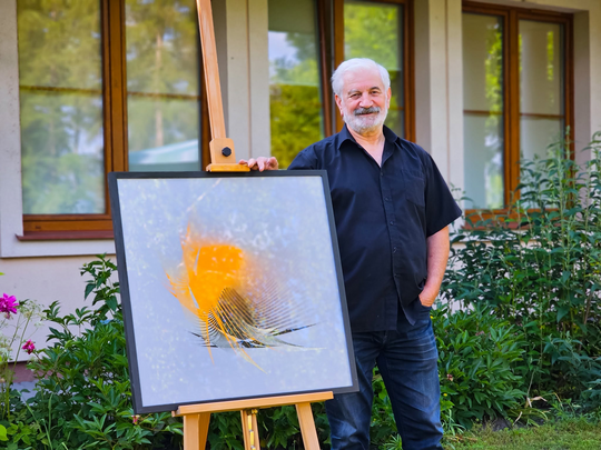 Wernisaż prac poplenerowych „Żółte w zielonym – rzecz o Lubelskim Bursztynie” [GALERIA ZDJĘĆ]