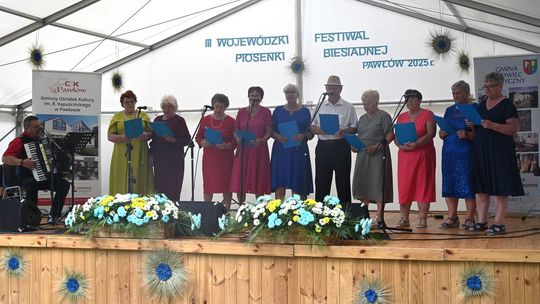 III Wojewódzki Festiwal Piosenki Biesiadnej w Pawłowie [GALERIA ZDJĘĆ]