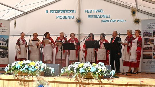 III Wojewódzki Festiwal Piosenki Biesiadnej w Pawłowie [GALERIA ZDJĘĆ]