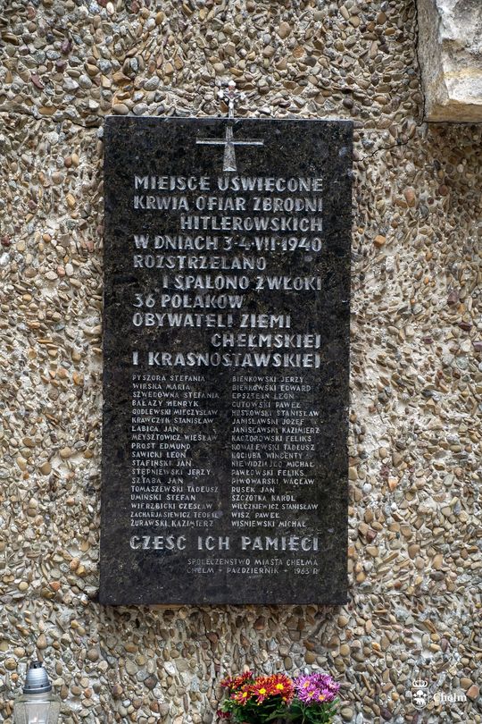 Chełm. Uroczystości upamiętnienia ofiar tragicznych wydarzeń w Kumowej Dolinie [GALERIA ZDJĘĆ]