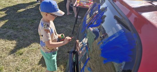 Gm. Ruda-Huta. Festyn rodzinny w Rudzie-Kolonii. Zabawa i pomoc dla Szymonka [GALERIA ZDJĘĆ]