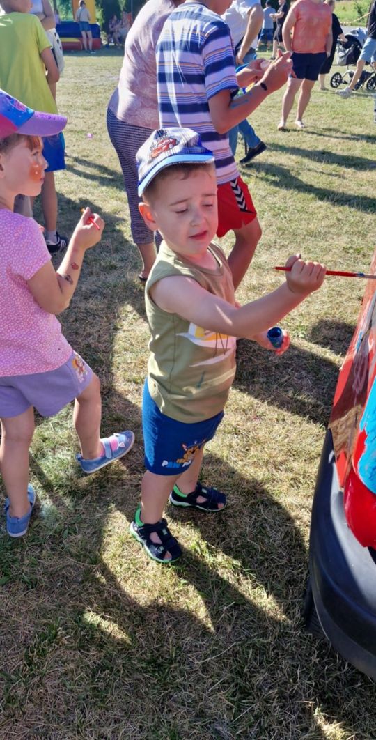 Gm. Ruda-Huta. Festyn rodzinny w Rudzie-Kolonii. Zabawa i pomoc dla Szymonka [GALERIA ZDJĘĆ]