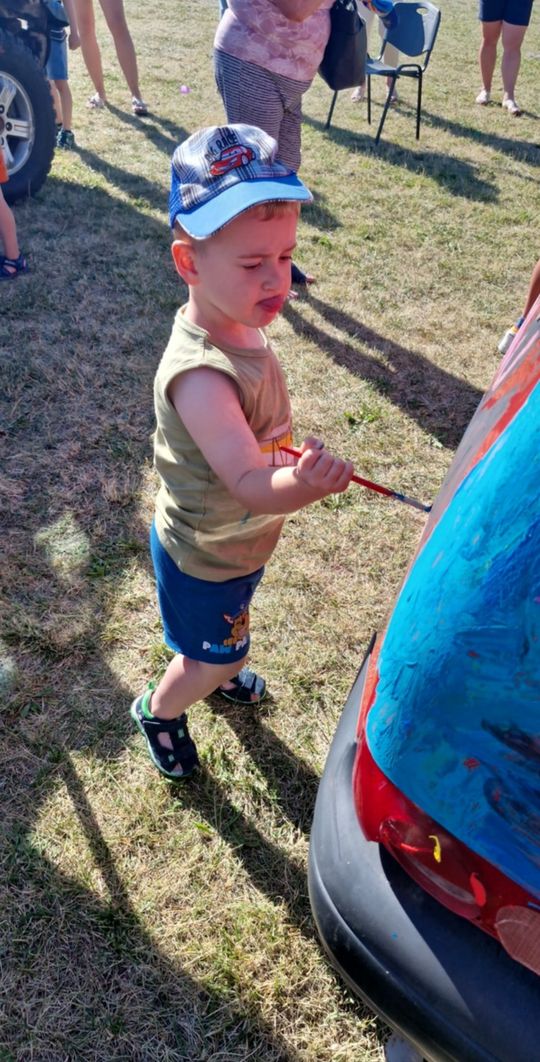 Gm. Ruda-Huta. Festyn rodzinny w Rudzie-Kolonii. Zabawa i pomoc dla Szymonka [GALERIA ZDJĘĆ]