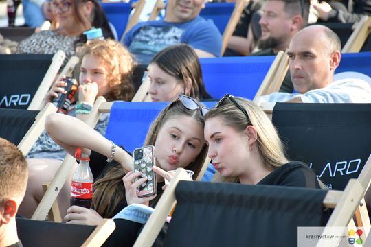 Krasnystaw. Kolejna odsłona Film & Grill. Kino na Rynku Miejskim [GALERIA ZDJĘĆ]