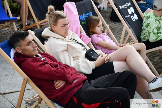 Krasnystaw. Kolejna odsłona Film & Grill. Kino na Rynku Miejskim [GALERIA ZDJĘĆ]