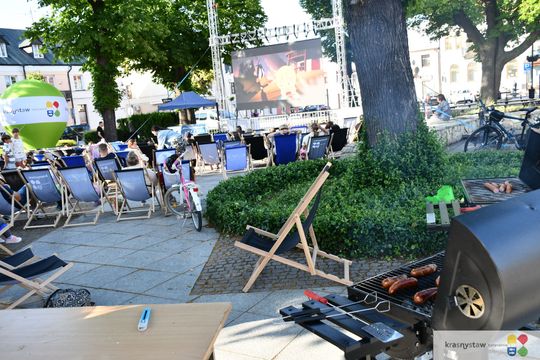 Krasnystaw. Kolejna odsłona Film & Grill. Kino na Rynku Miejskim [GALERIA ZDJĘĆ]