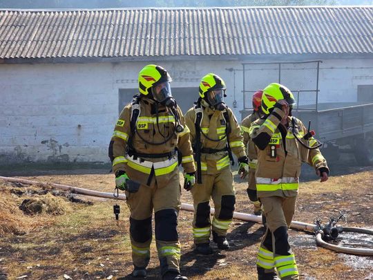 Pow. włodawski. Spłonęły zabudowania gospodarcze i część domu. Straty to około 150 tys. zł [ZDJĘCIA]