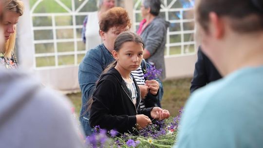 Noc Świętojańska w gminie Hańsk. Widowisko obrzędowe i puszczanie wianków [GALERIA ZDJĘĆ]