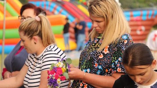 Noc Świętojańska w gminie Hańsk. Widowisko obrzędowe i puszczanie wianków [GALERIA ZDJĘĆ]