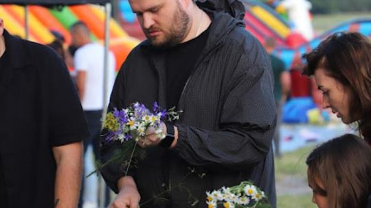 Noc Świętojańska w gminie Hańsk. Widowisko obrzędowe i puszczanie wianków [GALERIA ZDJĘĆ]